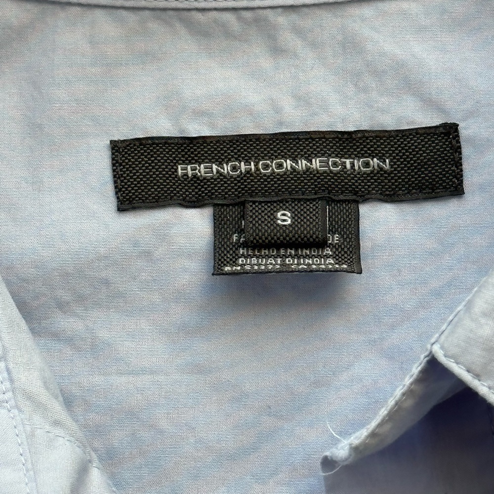 French Connection Boxy Short Sleeve Top (sz S) - Picture 6 of 6
